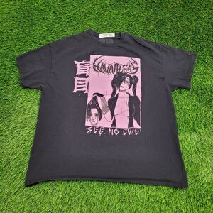 Hauntless Anime Shirt Womens XL 23x27 Black
